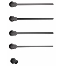 Полотенцесушитель электрический встраиваемый WONZON & WOGHAND HAMBURG, Темный графит (WW-AL314-GM)