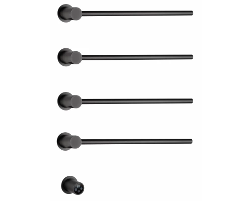 Полотенцесушитель электрический встраиваемый WONZON & WOGHAND HAMBURG, Темный графит (WW-AL314-GM)