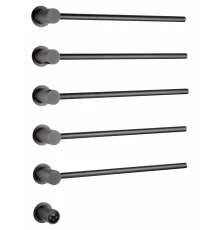 Полотенцесушитель электрический встраиваемый WONZON & WOGHAND HAMBURG, Темный графит (WW-AL315-GM)