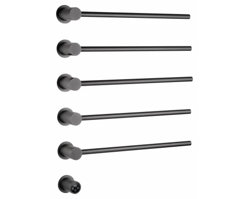 Полотенцесушитель электрический встраиваемый WONZON & WOGHAND HAMBURG, Темный графит (WW-AL315-GM)