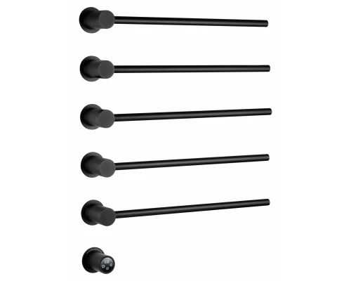 Полотенцесушитель электрический встраиваемый WONZON & WOGHAND HAMBURG, Черный матовый (WW-AL315-MB)