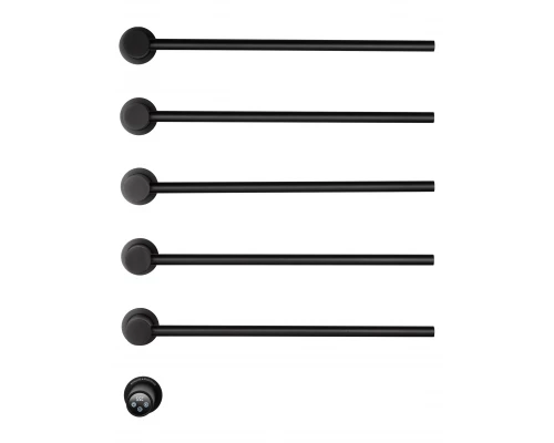 Полотенцесушитель электрический встраиваемый WONZON & WOGHAND HAMBURG, Черный матовый (WW-AL315-MB)