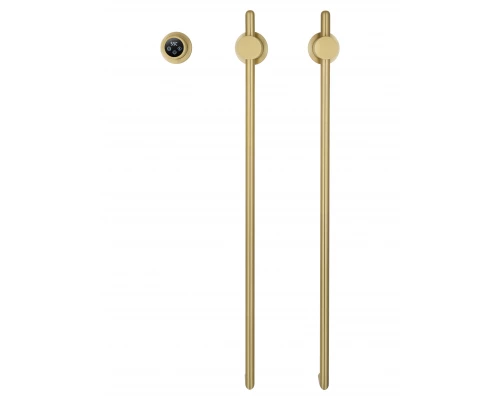 Полотенцесушитель электрический встраиваемый WONZON & WOGHAND LEIPZIG, Брашированное золото (WW-AL3621-BG)