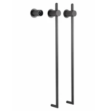 Полотенцесушитель электрический встраиваемый WONZON & WOGHAND LEIPZIG, Темный графит (WW-AL3621-GM)