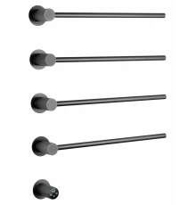 Полотенцесушитель электрический встраиваемый WONZON & WOGHAND MÜNCHEN, Темный графит (WW-A354-GM)