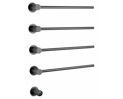 Полотенцесушитель электрический встраиваемый WONZON & WOGHAND MÜNCHEN, Темный графит (WW-A354-GM)