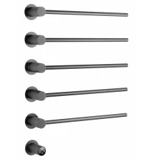 Полотенцесушитель электрический встраиваемый WONZON & WOGHAND MÜNCHEN, Темный графит (WW-A355-GM)