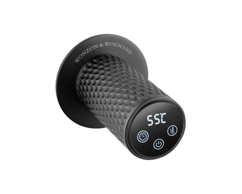 Полотенцесушитель электрический встраиваемый WONZON & WOGHAND MÜNCHEN, Темный графит (WW-A355-GM)