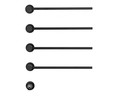 Полотенцесушитель электрический встраиваемый WONZON & WOGHAND MÜNCHEN, Черный матовый (WW-A354-MB)