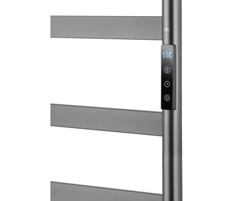 Полотенцесушитель электрический напольный WONZON & WOGHAND BREMEN, Темный графит (WW-A207-GM)