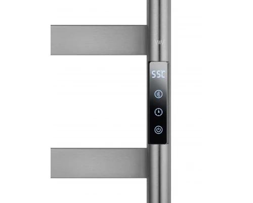 Полотенцесушитель электрический напольный WONZON & WOGHAND BREMEN, Темный графит (WW-A207-GM)