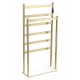 Полотенцесушитель электрический напольный WONZON & WOGHAND ESSEN, Брашированное золото (WW-A407-BG)