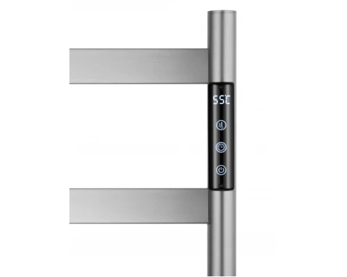 Полотенцесушитель электрический напольный WONZON & WOGHAND ESSEN, Брашированный никель (WW-A406-BR)