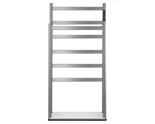 Полотенцесушитель электрический напольный WONZON & WOGHAND ESSEN, Брашированный никель (WW-A407-BR)