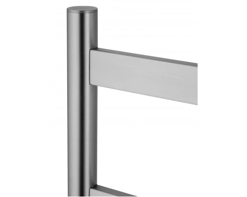 Полотенцесушитель электрический напольный WONZON & WOGHAND ESSEN, Брашированный никель (WW-A407-BR)