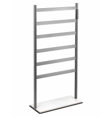 Полотенцесушитель электрический напольный WONZON & WOGHAND ESSEN, Темный графит (WW-A406-GM)