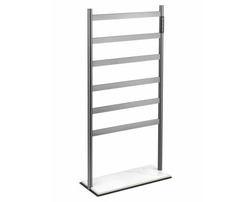 Полотенцесушитель электрический напольный WONZON & WOGHAND ESSEN, Темный графит (WW-A406-GM)