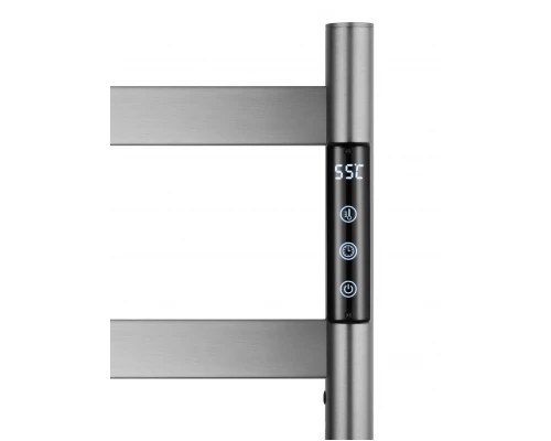 Полотенцесушитель электрический напольный WONZON & WOGHAND ESSEN, Темный графит (WW-A406-GM)