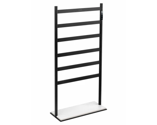 Полотенцесушитель электрический напольный WONZON & WOGHAND ESSEN, Черный матовый (WW-A406-MB)