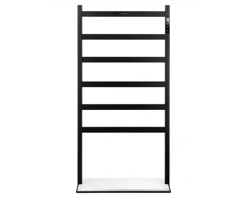 Полотенцесушитель электрический напольный WONZON & WOGHAND ESSEN, Черный матовый (WW-A406-MB)