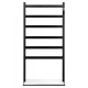 Полотенцесушитель электрический напольный WONZON & WOGHAND ESSEN, Черный матовый (WW-A406-MB)