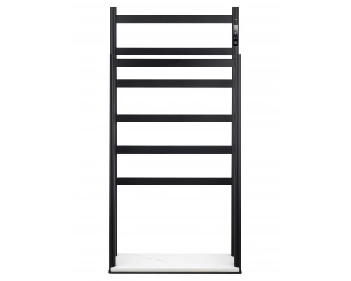 Полотенцесушитель электрический напольный WONZON & WOGHAND ESSEN, Черный матовый (WW-A407-MB)