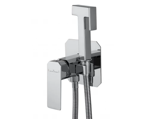 Смеситель с гигиеническим душем встраиваемый WONZON & WOGHAND DIAMOND, Хром (WW-88829011-CR)