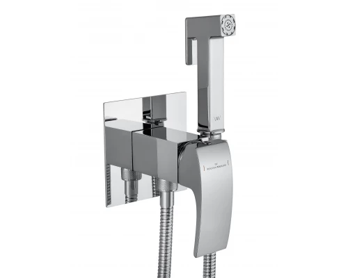 Смеситель с гигиеническим душем встраиваемый WONZON & WOGHAND FIT, Хром (WW-88829009-CR)