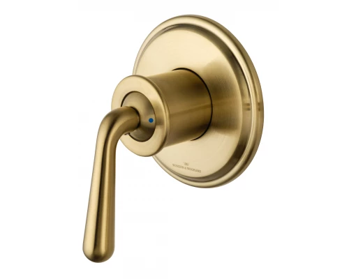 Смеситель с гигиеническим душем встраиваемый WONZON & WOGHAND STEAM, Брашированное золото (WW-88849008-BG)