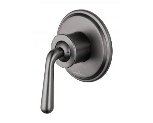 Смеситель с гигиеническим душем встраиваемый WONZON & WOGHAND STEAM, Темный графит (WW-88849008-BGM)