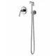 Смеситель с гигиеническим душем встраиваемый WONZON & WOGHAND STEAM, Хром (WW-88849008-CR)