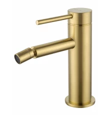 Смеситель для биде WONZON & WOGHAND STICK, Брашированное золото (WW-88339017-BG)