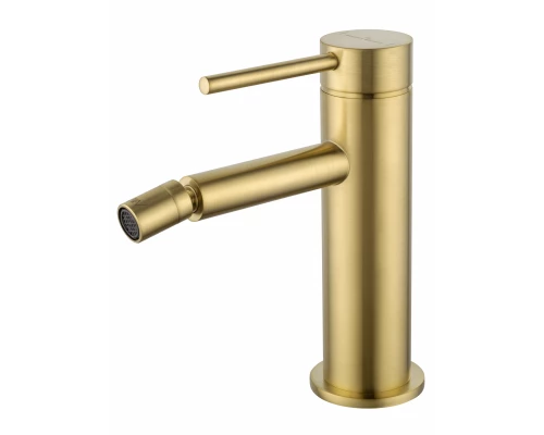 Смеситель для биде WONZON & WOGHAND STICK, Брашированное золото (WW-88339017-BG)