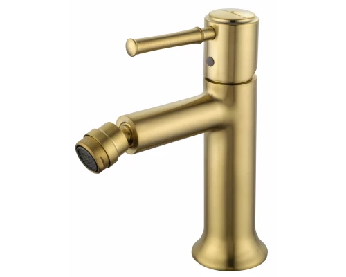 Смеситель для биде WONZON & WOGHAND TOR, Брашированное золото (WW-88016073-BG)