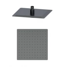 Верхний душ WONZON & WOGHAND, Темный графит (WW-88DP02-BGM)