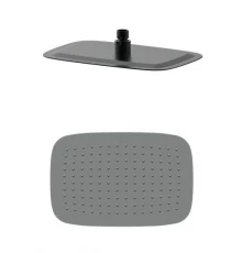 Верхний душ WONZON & WOGHAND, Темный графит (WW-88DP03-BGM)