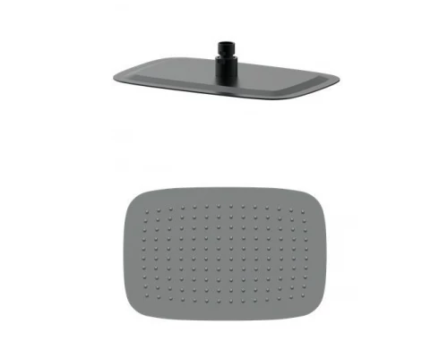 Верхний душ WONZON & WOGHAND, Темный графит (WW-88DP03-BGM)