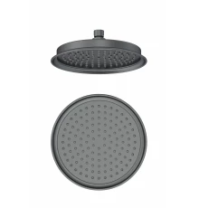 Верхний душ WONZON & WOGHAND, Темный графит (WW-88DP05-BGM)