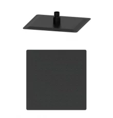 Верхний душ WONZON & WOGHAND, Черный матовый (WW-88DP02-MB)