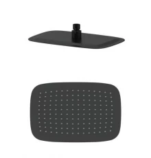 Верхний душ WONZON & WOGHAND, Черный матовый (WW-88DP03-MB)