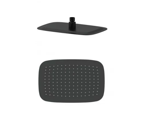 Верхний душ WONZON & WOGHAND, Черный матовый (WW-88DP03-MB)