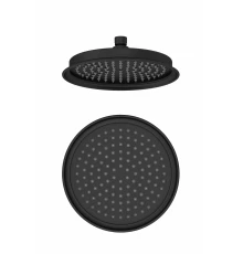 Верхний душ WONZON & WOGHAND, Черный матовый (WW-88DP05-MB)