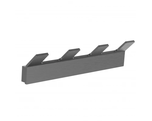 Вешалка с 4 крючками для ванной WONZON & WOGHAND LOTTE, Темный графит (WW-8345-BGM)