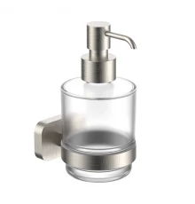 Дозатор мыла WONZON & WOGHAND GRAFFITY, Брашированный никель (9333-BN)