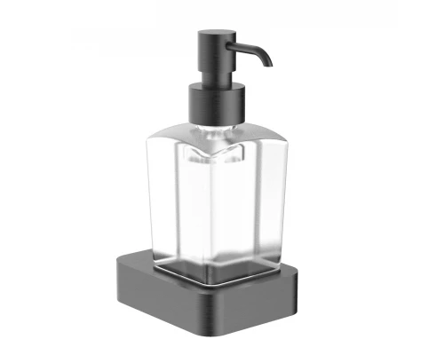 Дозатор мыла WONZON & WOGHAND LOTTE, Темный графит (WW-8333-BGM)