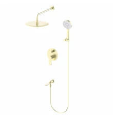 Душевая система встраиваемая WONZON & WOGHAND BRILLIANT, Брашированное золото (WW-88939079-BG)