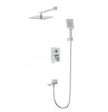Душевая система встраиваемая WONZON & WOGHAND DIAMOND, Брашированный никель (WW-88939011-BN)