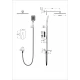 Душевая система встраиваемая WONZON & WOGHAND DIAMOND, Брашированный никель (WW-88939011-BN)