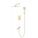 Душевая система встраиваемая WONZON & WOGHAND FLEX, Брашированное золото (WW-88939072-BG) Душевая система встраиваемая WONZON & WOGHAND FLEX, Брашированное золото (WW-88939072-BG)