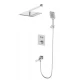 Душевая система с термостатом встраиваемая WONZON & WOGHAND, Брашированный никель (WW-88929003-BN)
